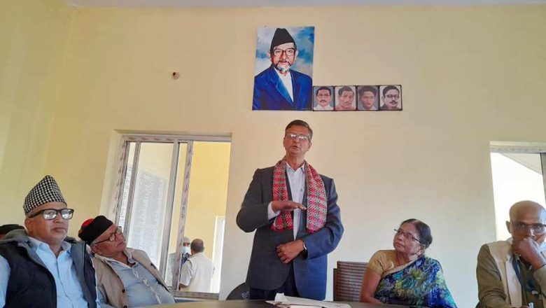 बाँके काँग्रेसको निर्वाचन गराउन खटिएका निर्वाचन अधिकृत भट्टराई नेपालगञ्ज पुगे