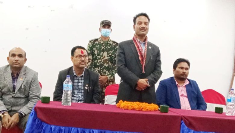 प्याब्सनद्वारा खेलकुद मन्त्री अथकलाई सम्मान