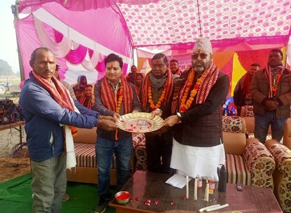 नरैनापुरमा देशकै पहिलो दलित निगरानी केन्द्रको भवन निर्माणसंगै उदघाटन