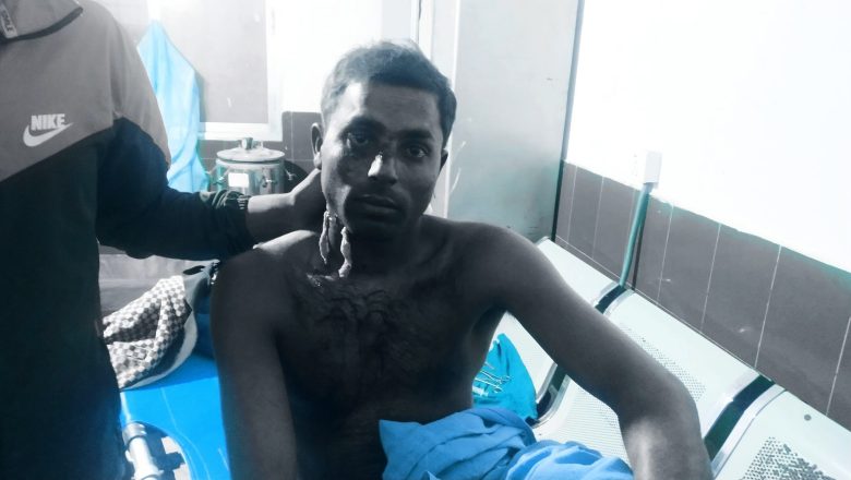 राप्तीसोनारीमा फेरी बाघको आक्रमण, बाघको पञ्जाबाट जोगिएका युवक गम्भरि घाइते