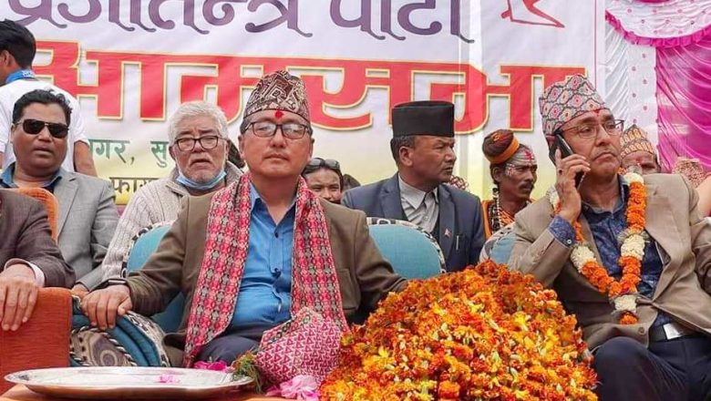 राप्रपाको आमसभा आइतवार त्रिभुवन चोकमा हुने, सबै तयारी पुरा