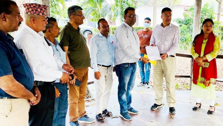 जमुनाहा कोहलपुर विचका मापदण्ड विपरितका संरचना हटाउन दुई महिनाको समय माग