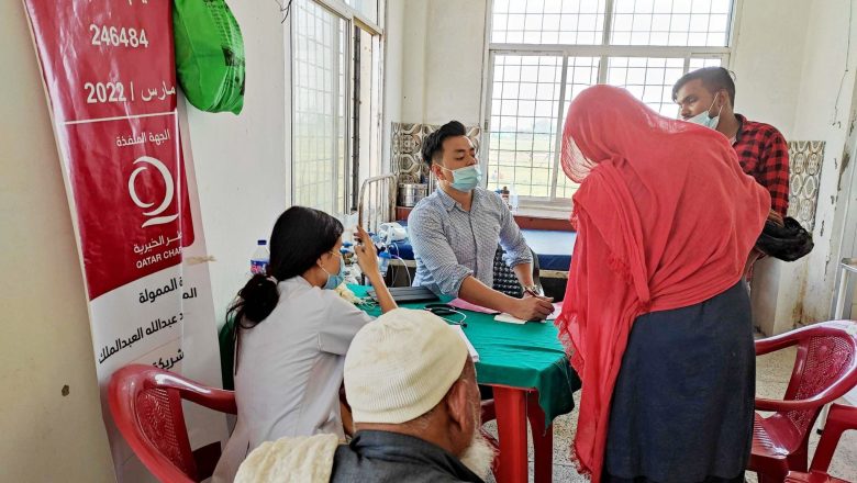 कतार च्यारेटीद्धारा नरैनापुरमा निशुल्क स्वास्थ्य शिविर सञ्चालन