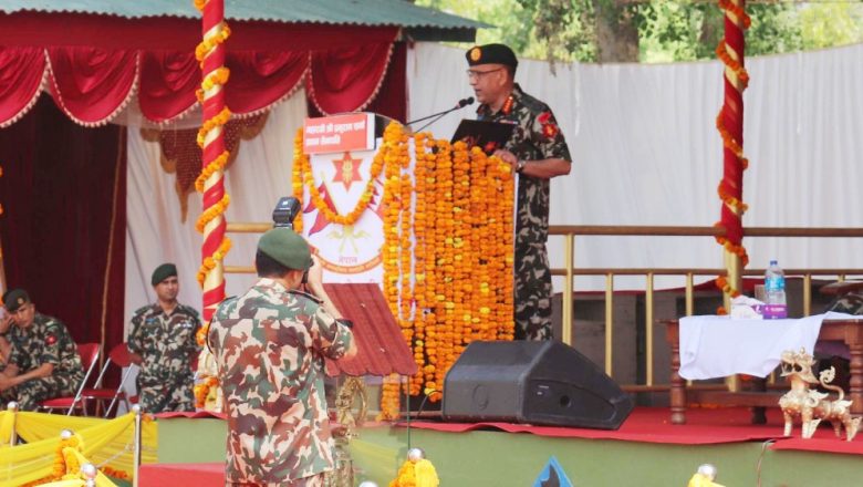 राजनितिमा उच्च सैनिक अनुशासन देखाउन पुर्व सैनिकलाई प्रधानसेनापतिको आग्रह