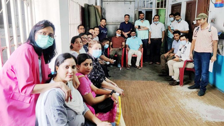 नेपालगञ्ज मेडिकल कलेज शिक्षण अस्पतालका चिकित्सकहरुको आन्दोलन जारी