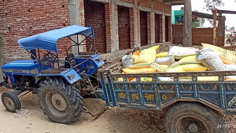 नरैनापुरबाट ३३ बोरा मल बरामद