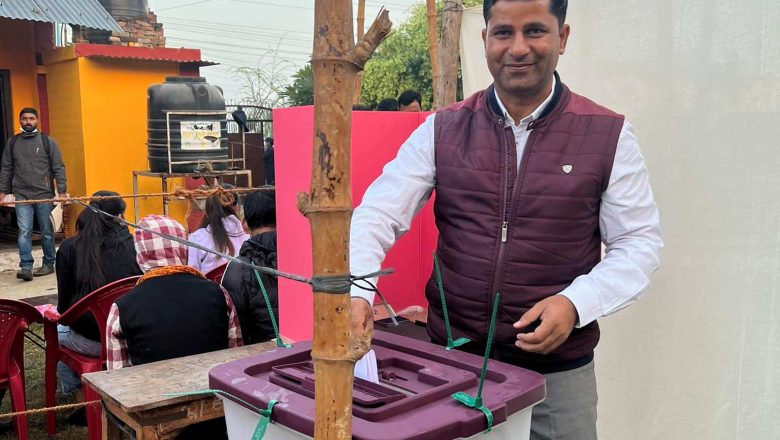 पुर्वमन्त्री राईद्धारा नेपालगञ्ज १५ मा मतदान, मतदानमा सहभागि हुन सबैलाई आग्रह