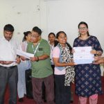 बर्दियाका युवा महिलाकालागि सञ्चालित सीप विकास तालिम सम्पन्न