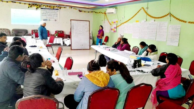बर्दिया बढैयातालका स्वास्थ्य सेवा प्रदायकलाई दुई दिने प्रशिक्षण