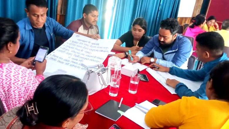 मधुवनमा मानव बेचविखन नियन्त्रण समितिको क्षमता विकास र घटना ब्यबस्थापन तालिम शुरु