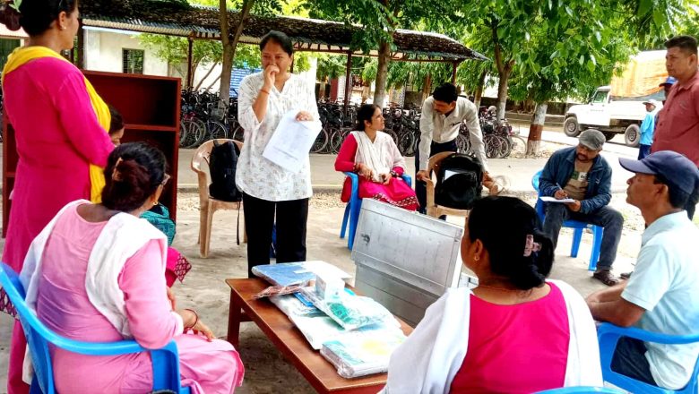 बर्दिया राजापुर र मधुवनका विद्यालयहरूलाई सिकाई सामग्री हस्तान्तरण