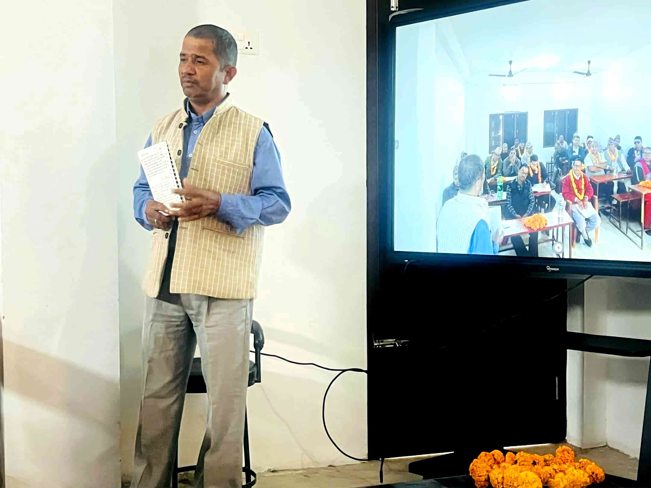 बाँसगढीमा विद्यालयका प्रधानाध्यापकहरूसँग लैंगिकहिंसा रोकथाम सम्बन्धि अन्तरक्रिया