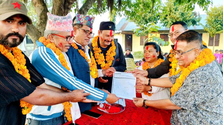 युनेस्को बाँकेद्धारा राजापुरको भेरी माविमा शौचालय र कक्षा कोठा हस्तान्तरण