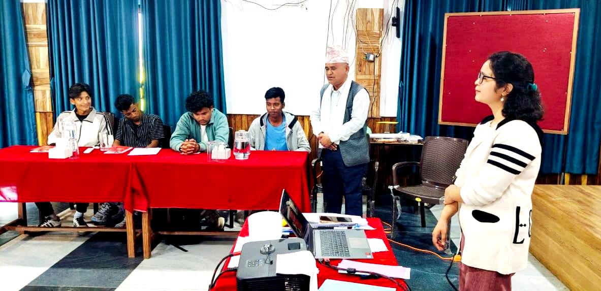 युवा नेतृत्व र चेतना अभिवृद्धिकालागि मधुवनमा युथ मिटअप कार्यक्रम सम्पन्न