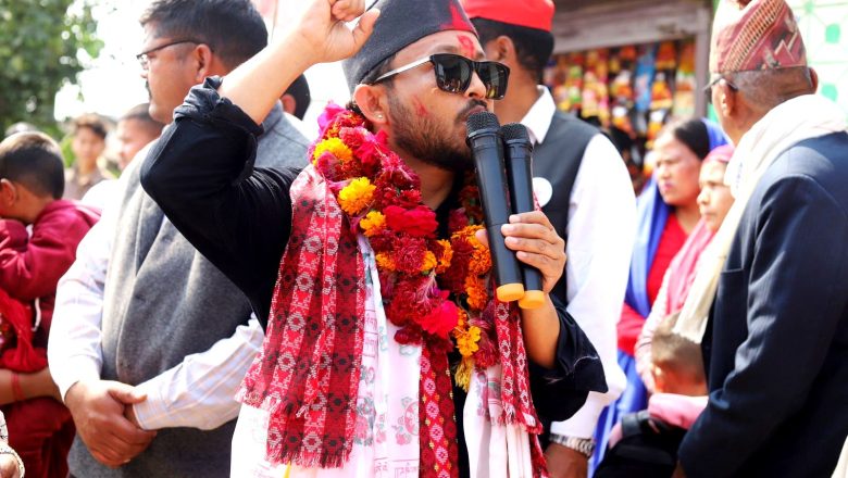 बाँके–२ मा युवा उम्मेदवार दिपेन्द्र बिष्टको जलवा, जताततै परिवर्तनको लहर