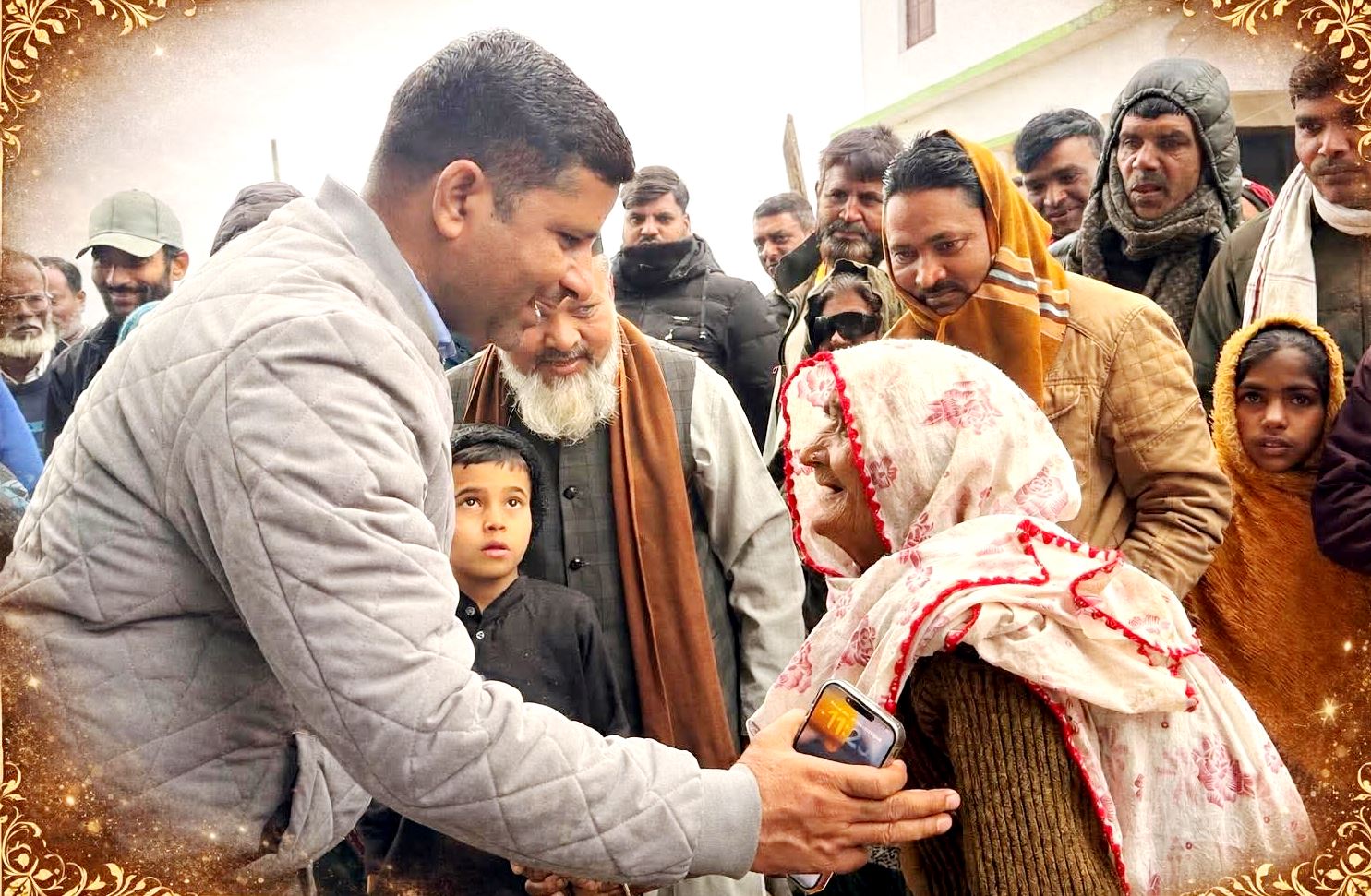 विकास र सदभावको मुद्दा लिएर पुर्वमन्त्री राइ जनताको घरदैलोमा पुग्दैछन्