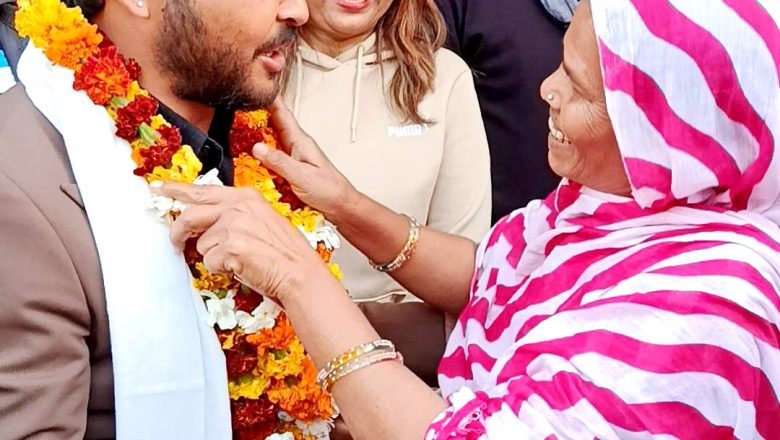 नेकपाका उम्मेदवार विष्टलाई नेपालगन्ज ७ मा जनताको घरदैलोमा भव्य स्वागत