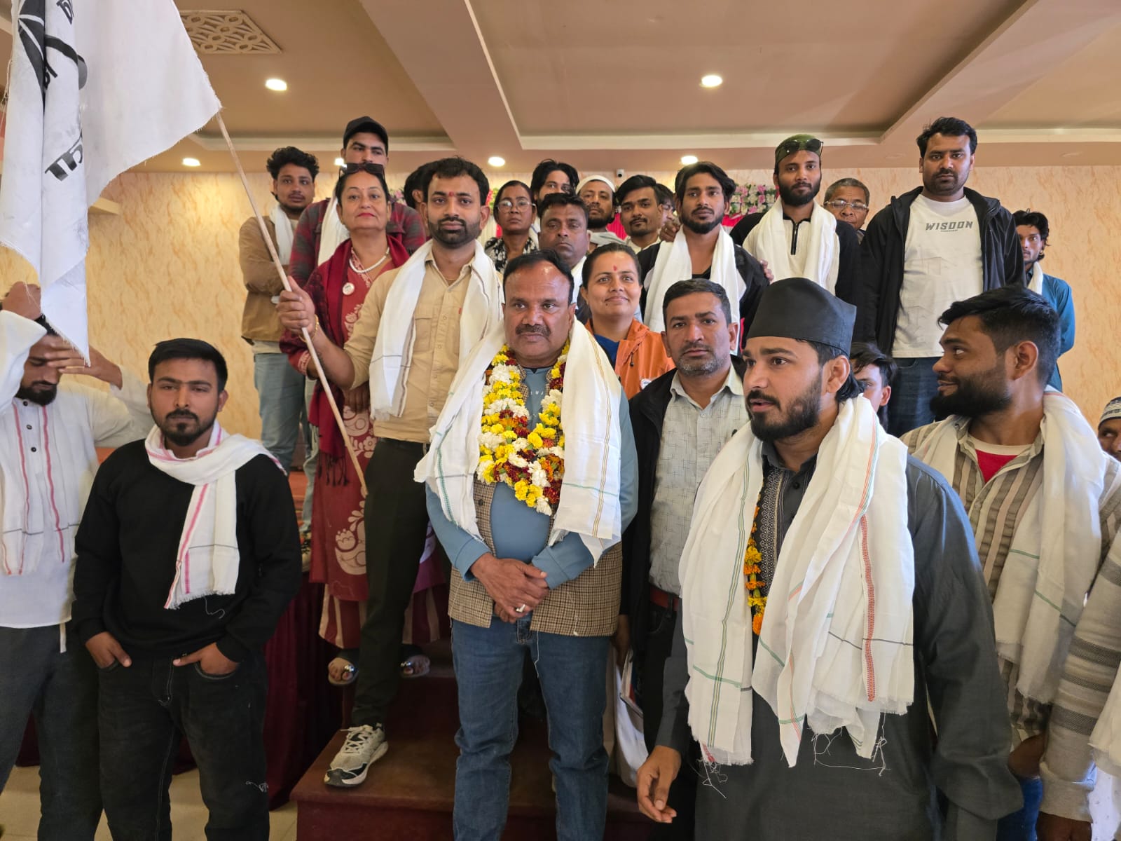 कमरुद्दीन राईलाई समर्थन गर्दै तीनसय पचास भन्दा बढी जेनजी युवाहरु जसपा नेपालमा प्रवेश