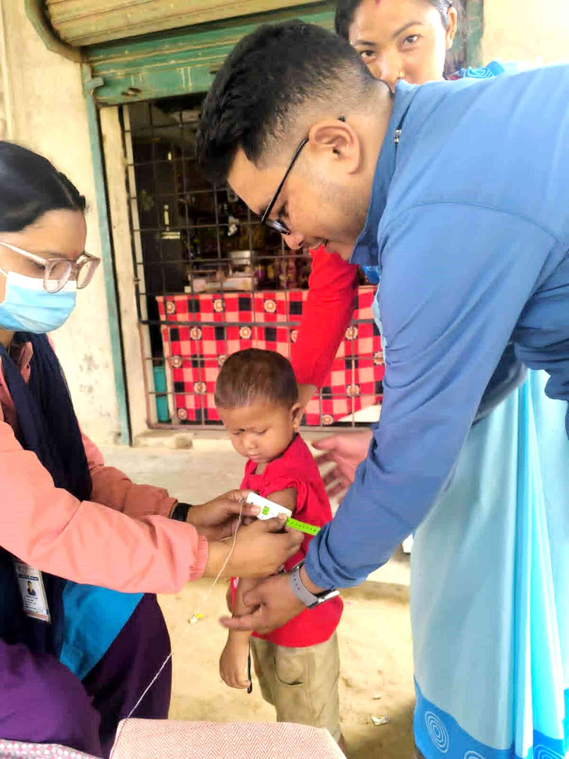 बाँके जिल्लामा राष्ट्रिय पोषण स्क्रिनिङ अभियान सुरु