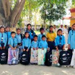 बाँके युनेस्को र प्लान नेपालद्धारा बर्दियाका विपन्न विद्यार्थिलाई शैक्षिक सामाग्री वितरण