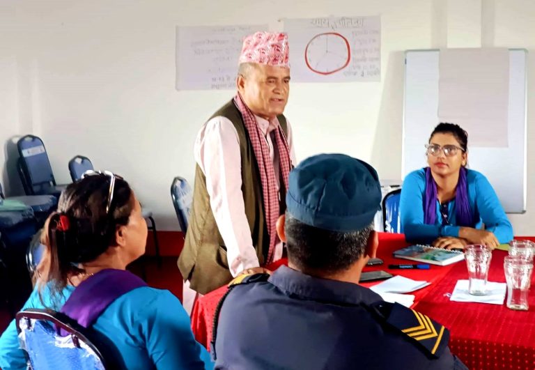 नेपाल भारत सीमा क्षेत्रका सरोकारवालालाई दुईदिने क्रस–बोर्डर मेकानिज्म तालिम