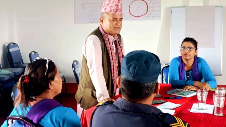 नेपाल भारत सीमा क्षेत्रका सरोकारवालालाई दुईदिने क्रस–बोर्डर मेकानिज्म तालिम