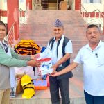 मधुवन, गुलरिया र बढैयातालमा विपद् जोखिम न्यूनीकरण सामग्री हस्तान्तरण