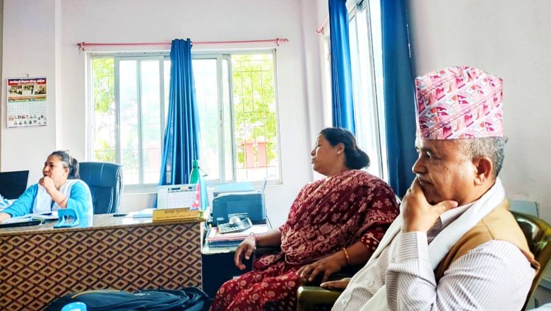 मधुवन नगरपालिकामा मानव बेचबिखन नियन्त्रणसम्बन्धी संयुक्त बैठक सम्पन्न